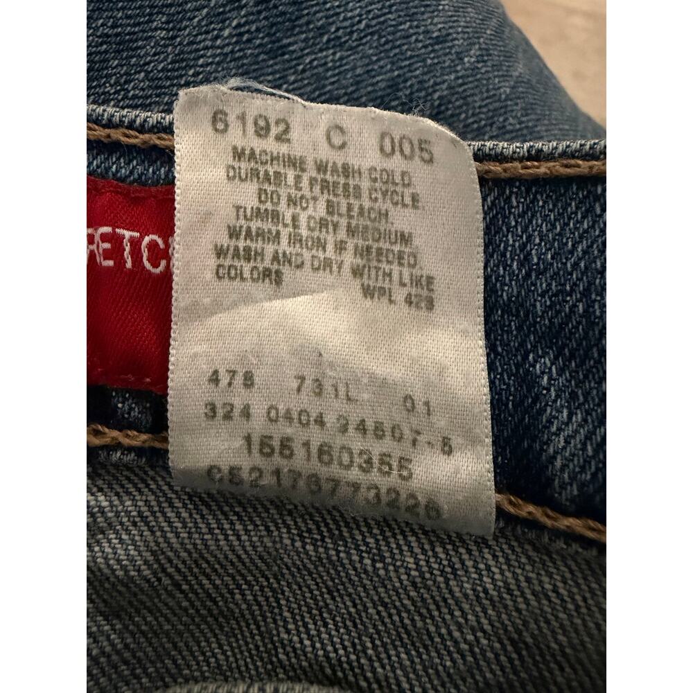 Vintage Y2K Levi's 515 Nouveau Boot Cut Jeans Women's Size 12 Medium Wash Denim - Picture 4 of 9